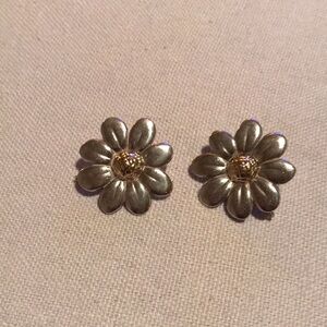 ☑️ James Avery Daisy Earrings (Sterling & 14k)